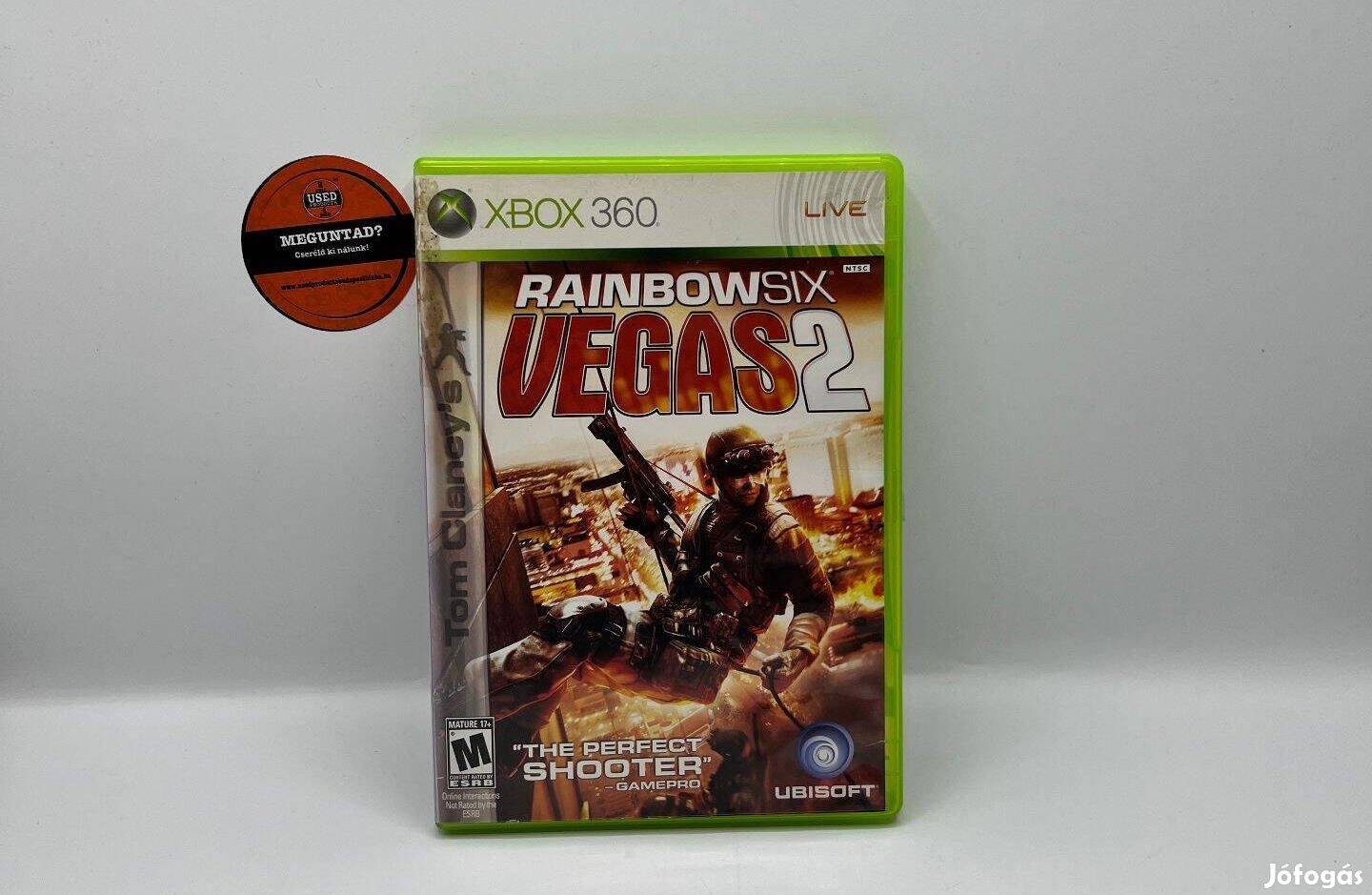 Tom Clancy's Rainbow Six Vegas 2 - Xbox 360 játék, használt