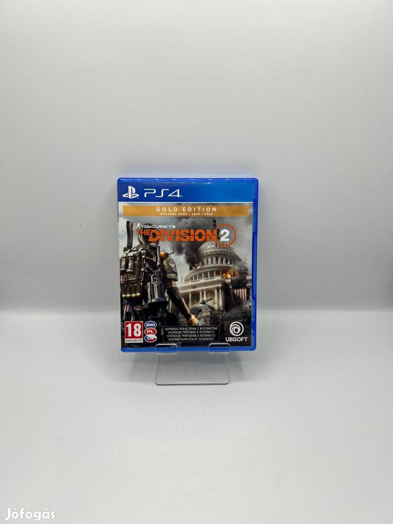 Tom Clancy's The Division 2 Golden Edition - PS4 játék, használt