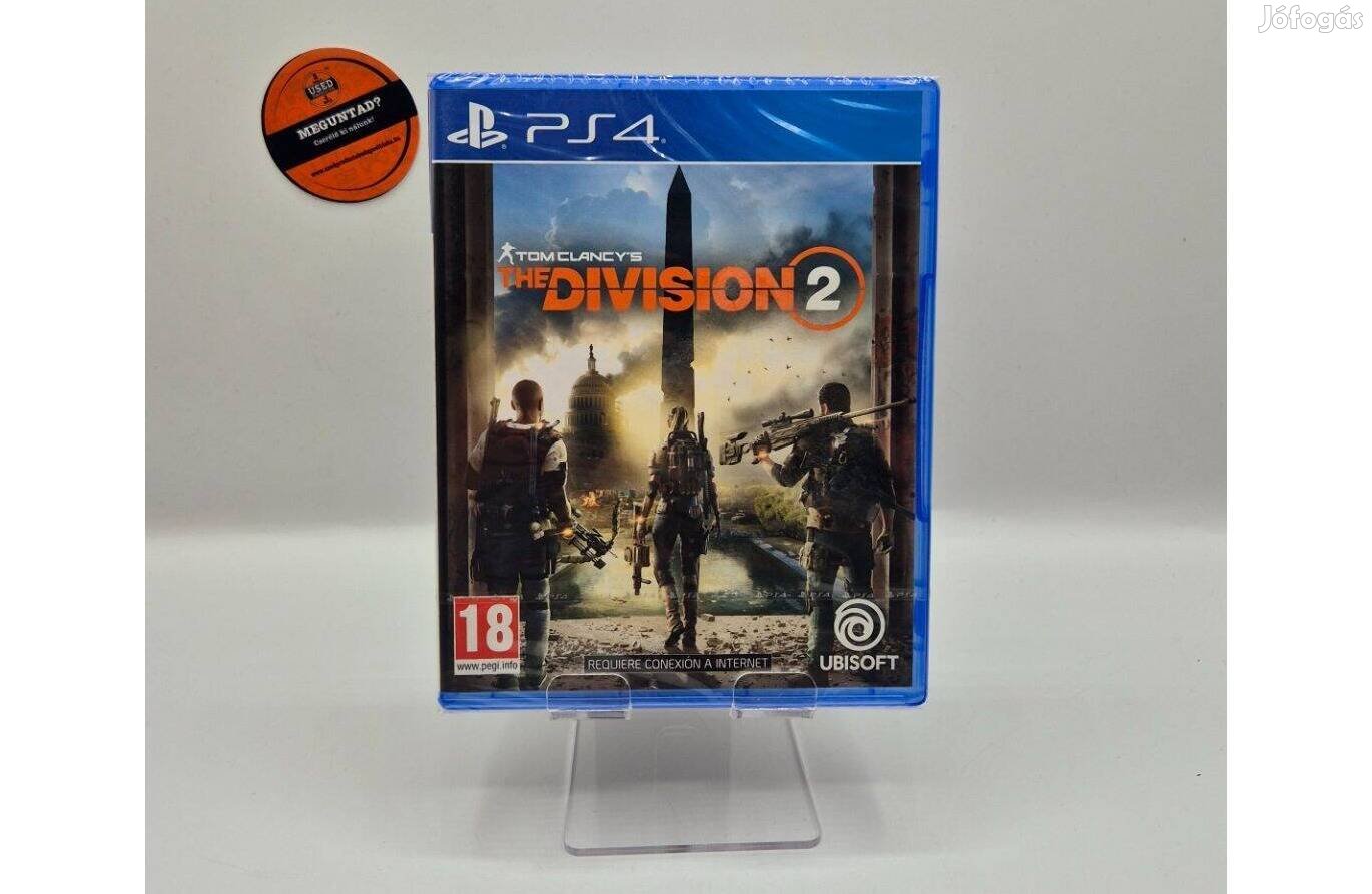 Tom Clancy's The Division 2 - PS4 játék, új, garanciával