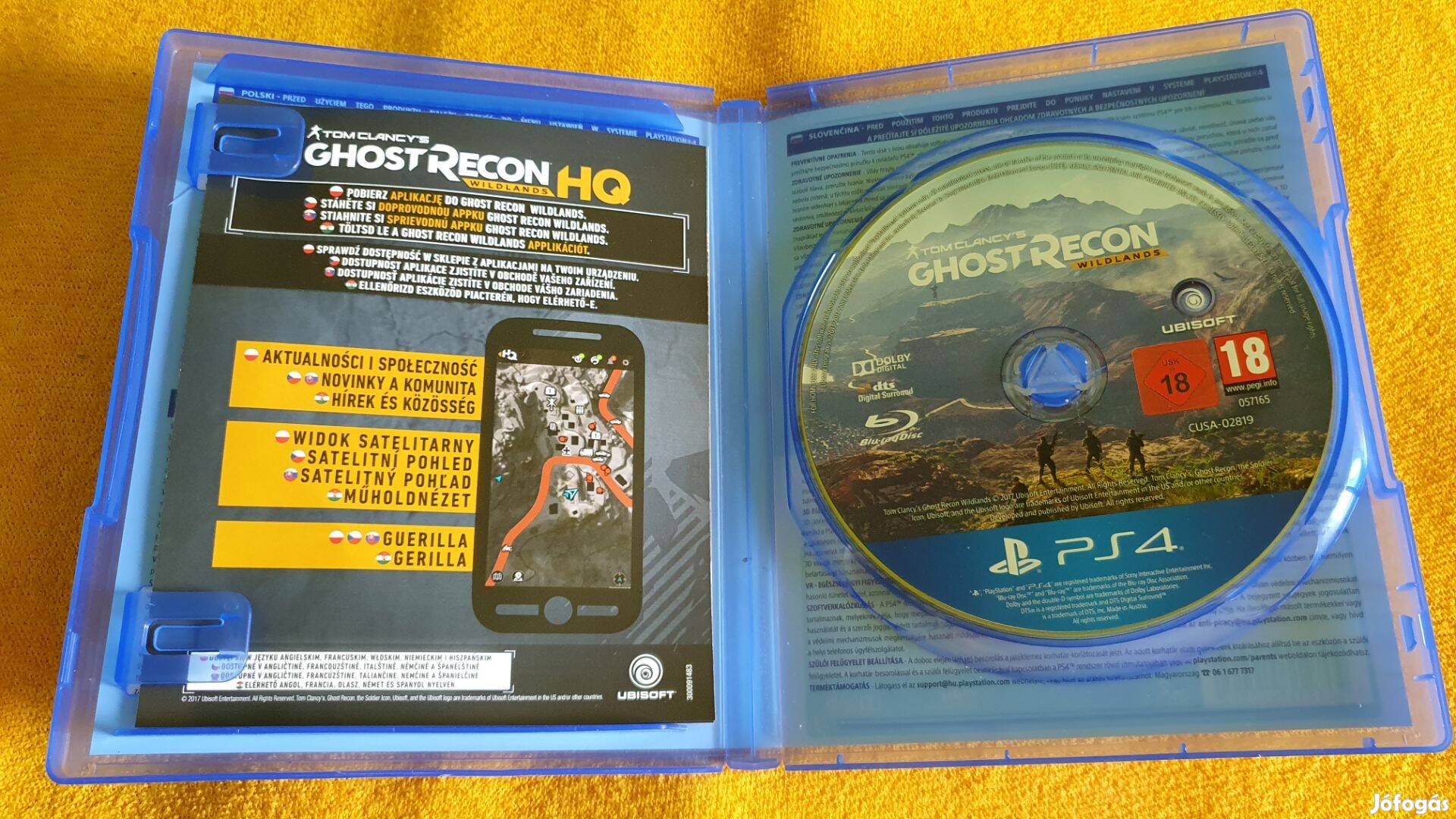 Tom Clancys Ghost Recon PS4 Játék Playstation 4 konzolra