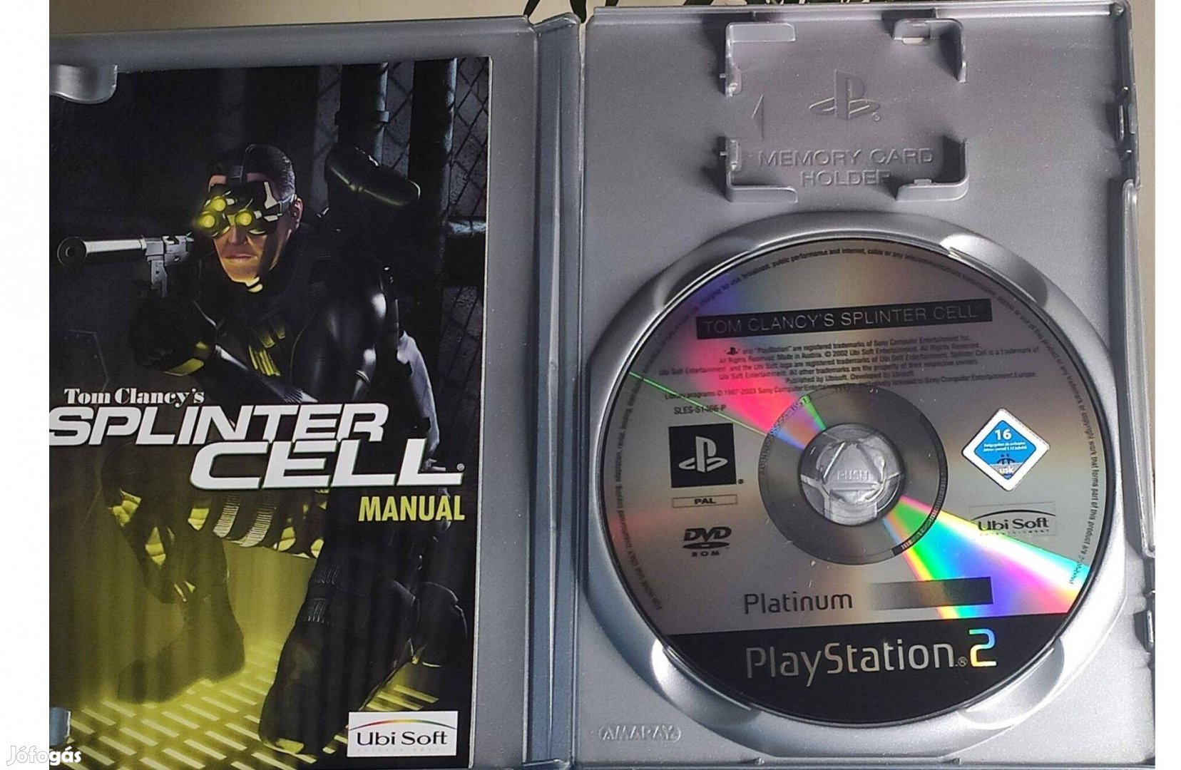 Tom Clancys Splinter Cell (Ps2) Playstation 2 játék