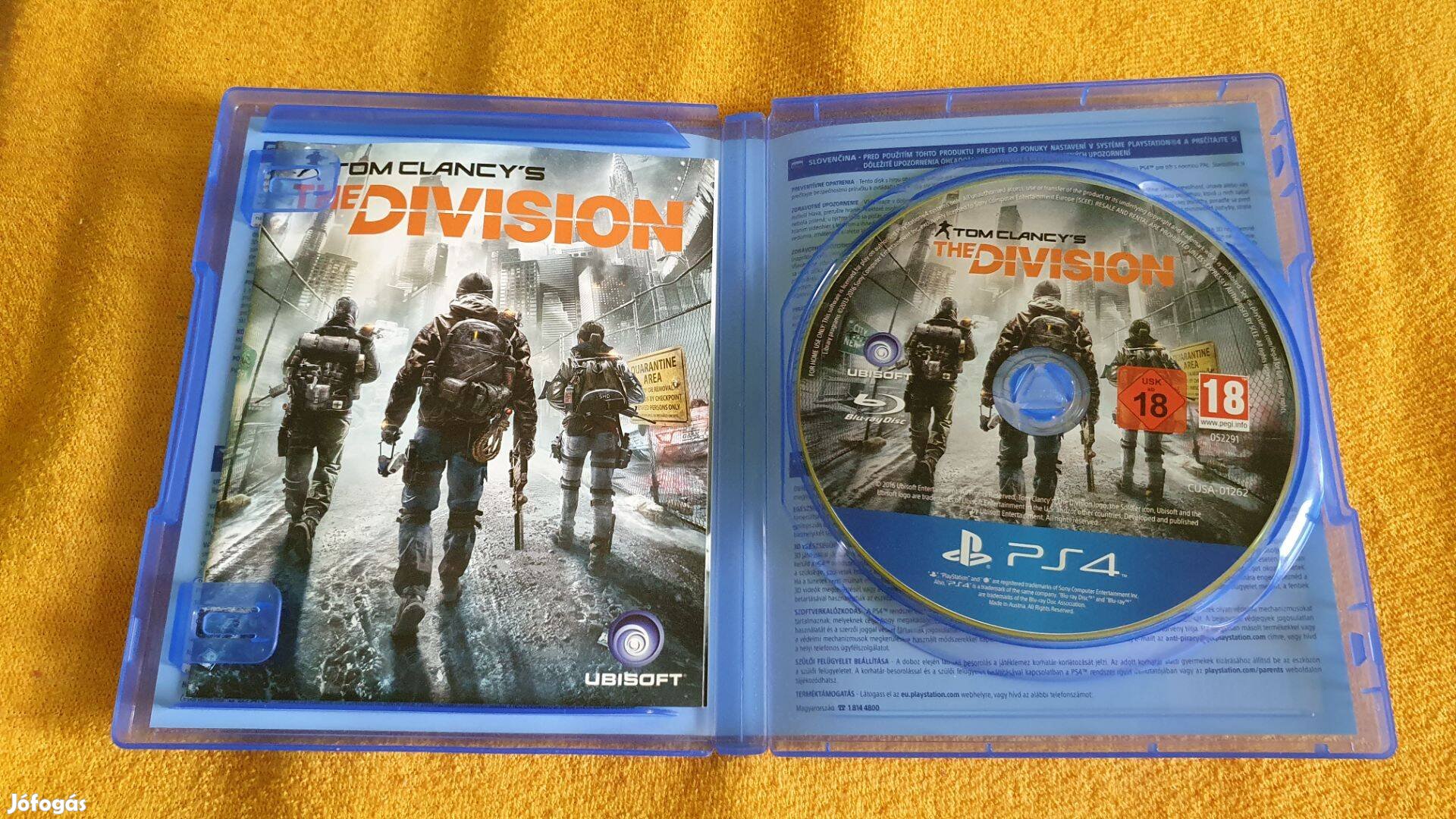 Tom Clancys The Division PS4 Játék Playstation 4 konzolra