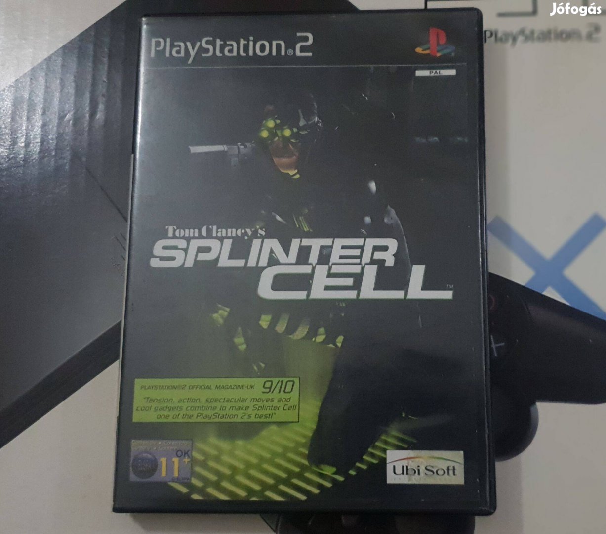 Tom Claney's Splinter Cell Playstation 2 eredeti lemez eladó