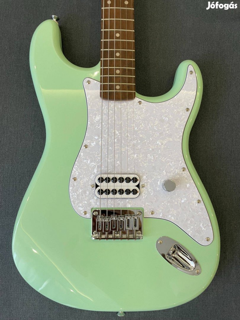 Tom Delonge blink 182 surf green Affinity Squier Stratocaster gitár