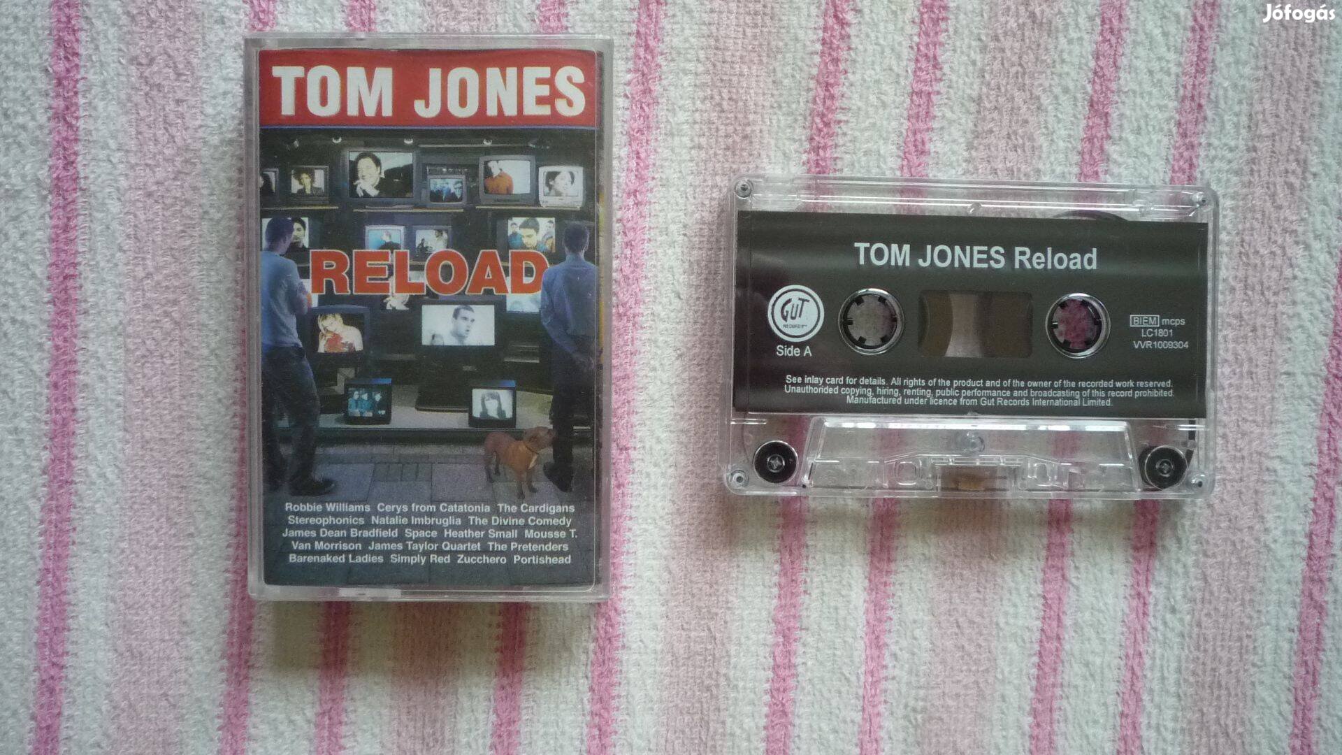 Tom Jones Reload Duett híres előadókkal kazetta kazi MC Eredeti