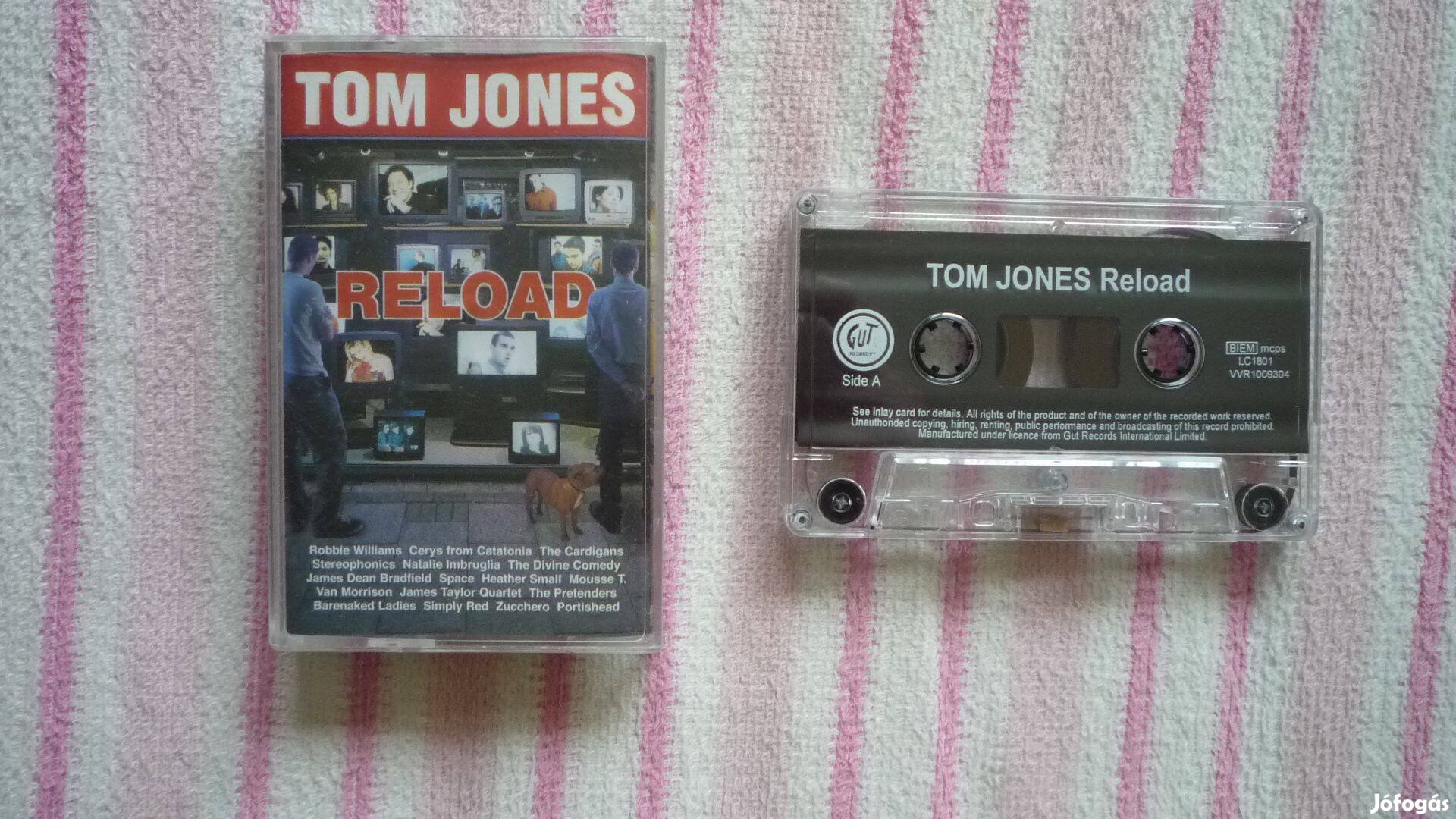 Tom Jones Reload Duett híres előadókkal kazetta kazi MC Eredeti
