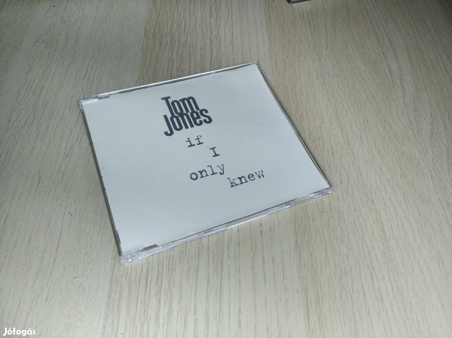 Tom Jones - If I Only Knew Promo CD 1994