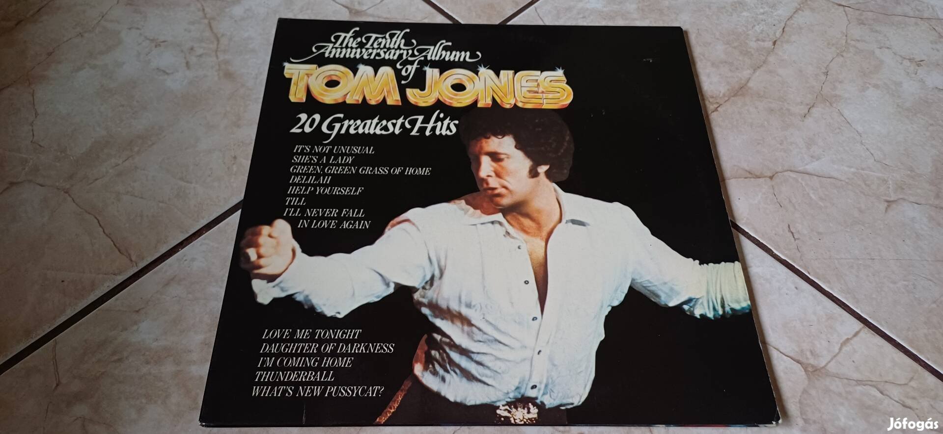 Tom Jones dupla bakelit hanglemez