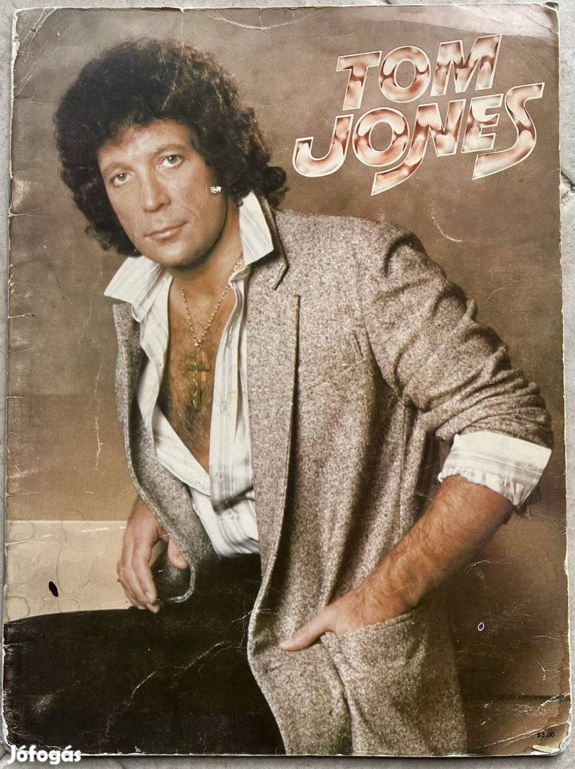 Tom Jones füzet ritkaság