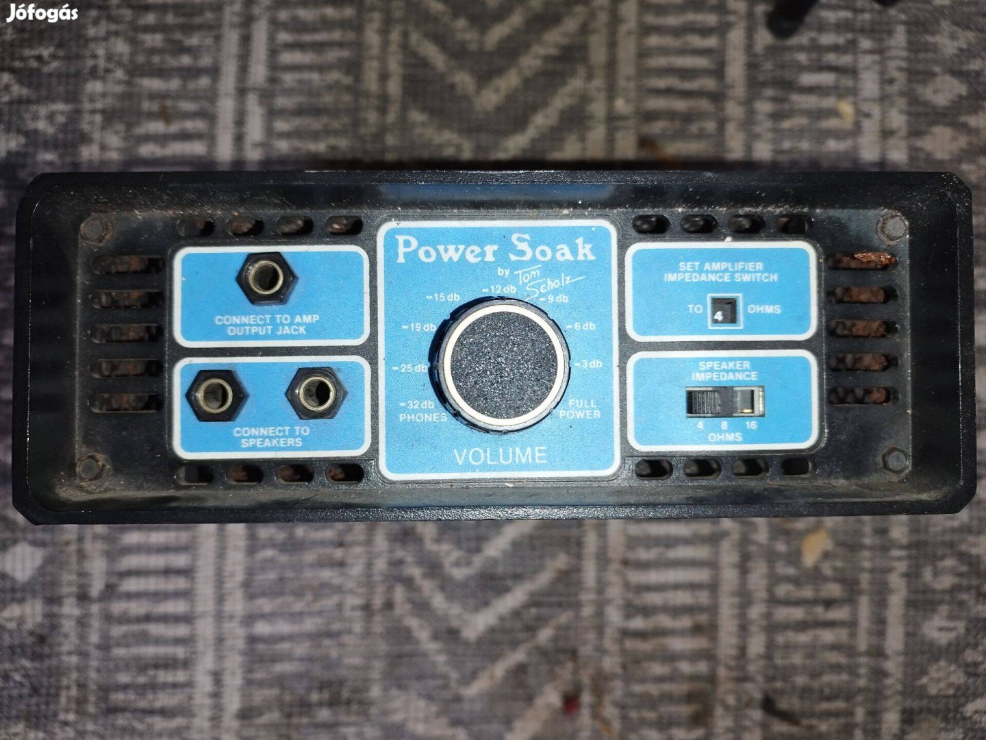 Tom Scholz Power Soak Model gitár erősítő Attenuator