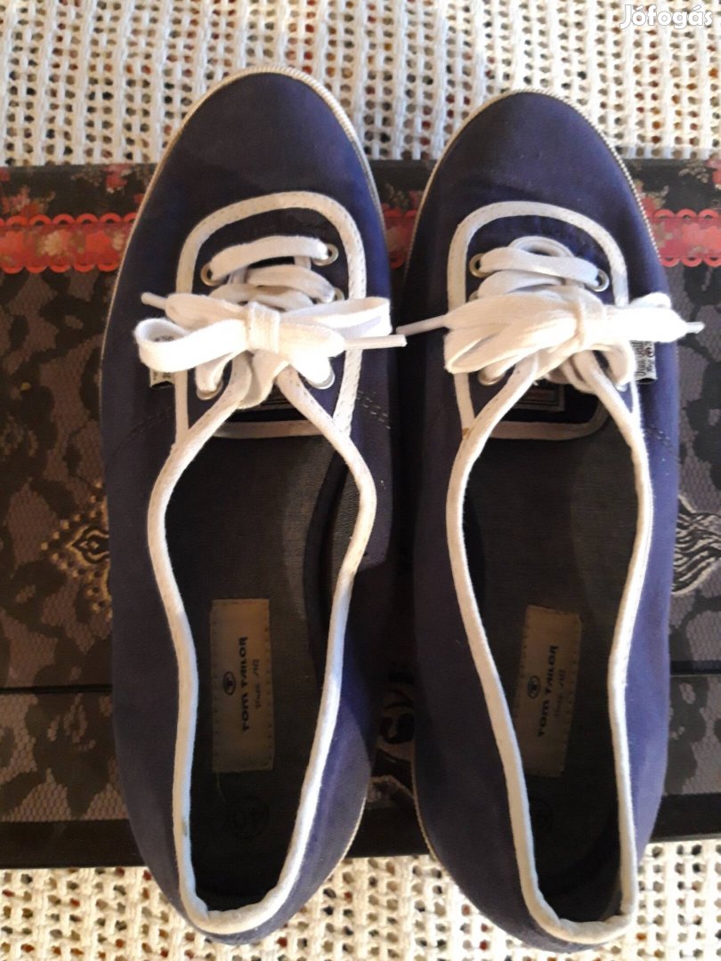 Tom Tailor 39 / 40-es női vászon cipő