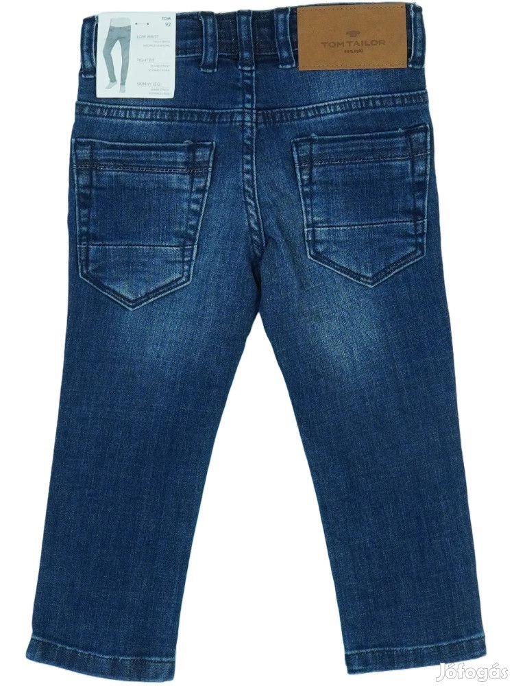 Tom Tailor Új (címkés) Fiú Farmernadrág (Méret: 92)