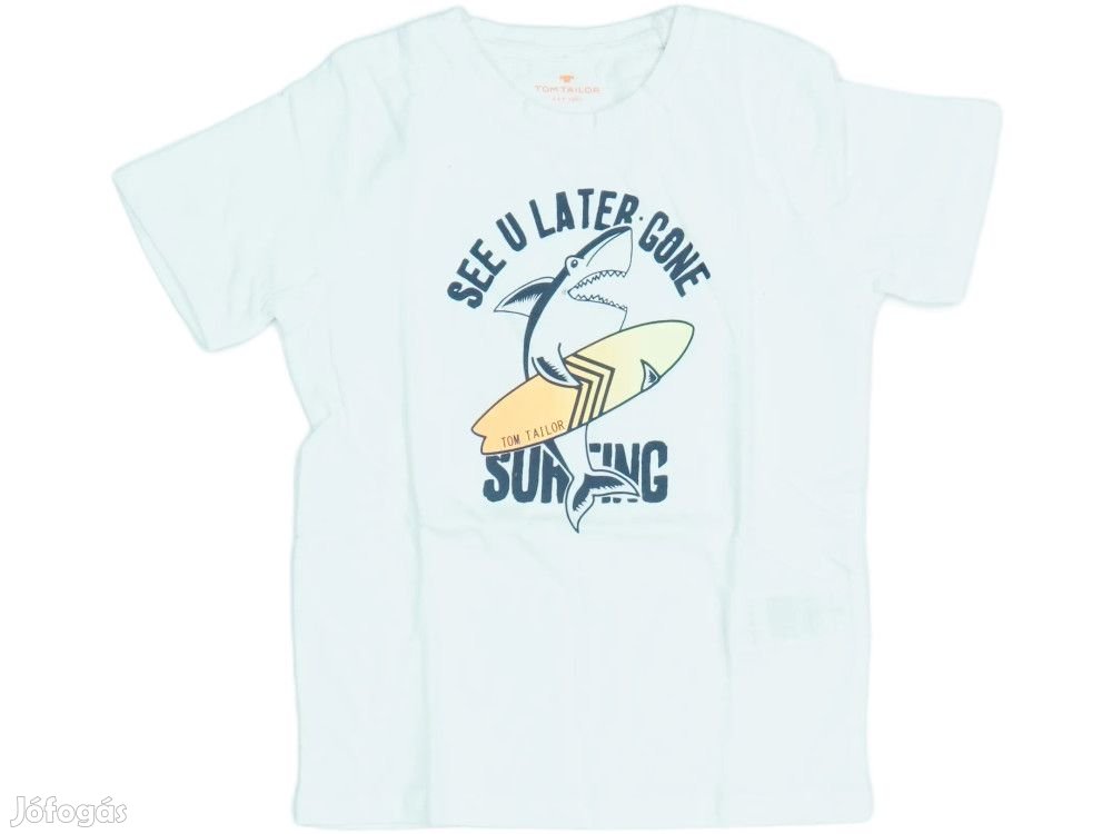 Tom Tailor Új címkés Fiú Póló Méret 110