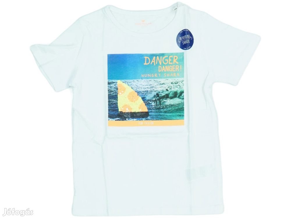 Tom Tailor Új címkés Fiú Póló Méret 110