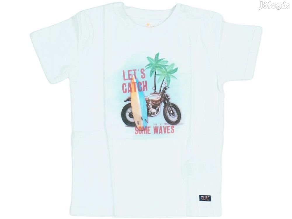 Tom Tailor Új címkés Fiú Póló Méret 134