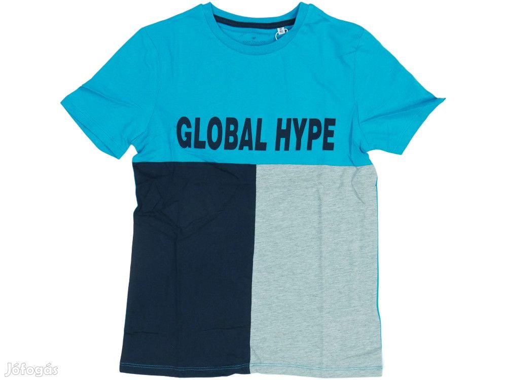 Tom Tailor Új címkés Fiú Póló Méret 152