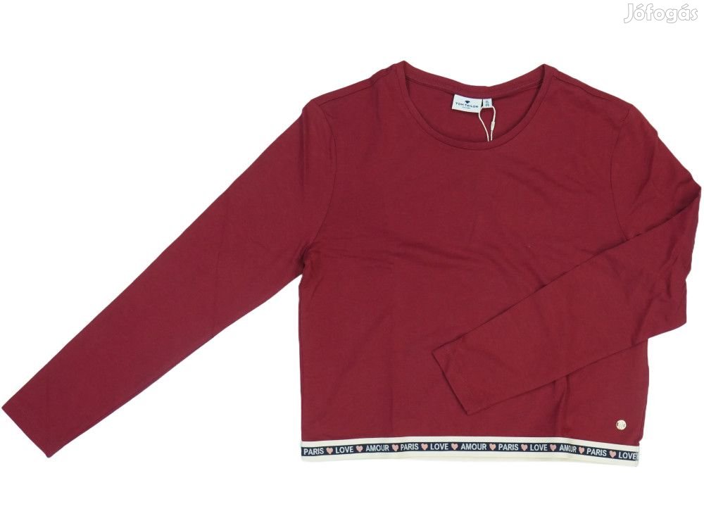 Tom Tailor Új címkés Lány Hosszú ujjú felső Méret 176