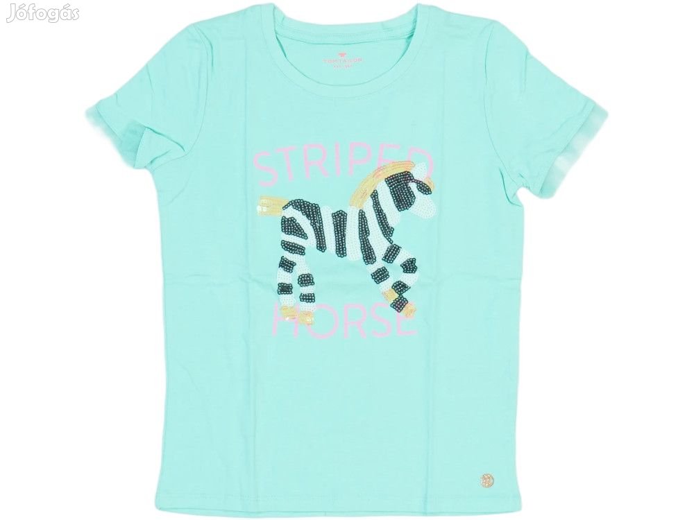 Tom Tailor Új címkés Lány Póló Méret 134