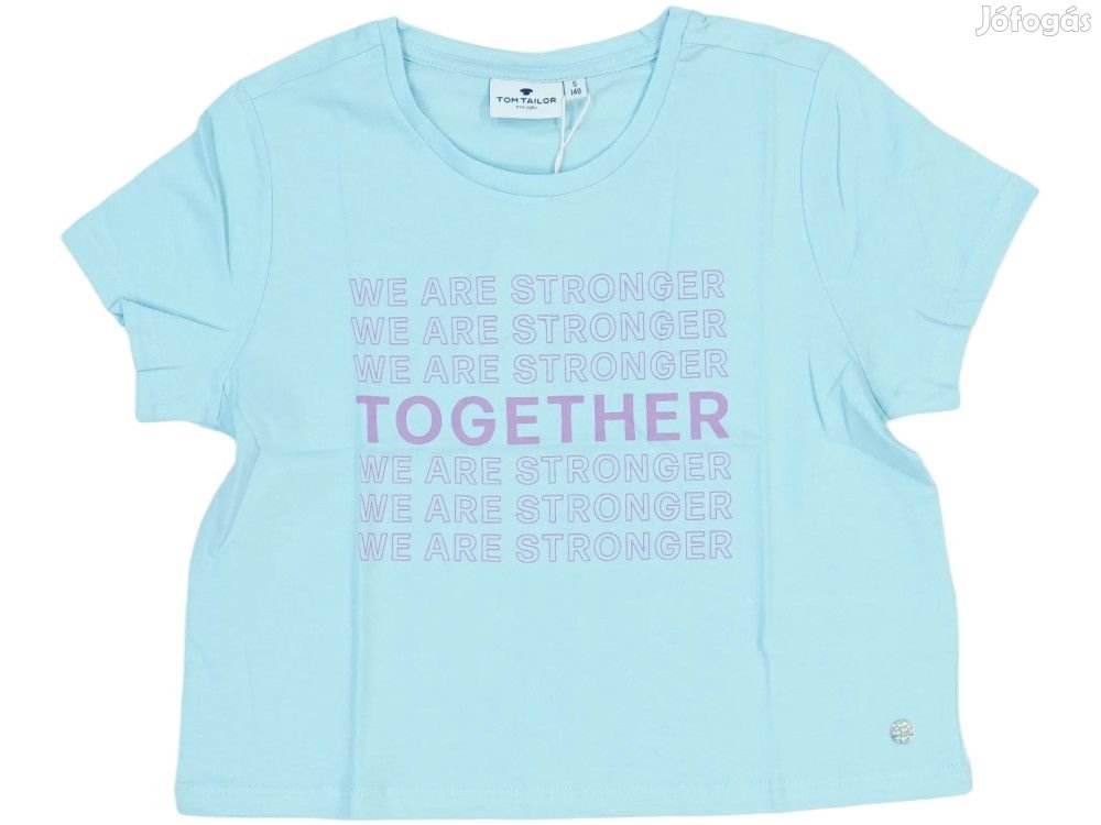 Tom Tailor Új címkés Lány Póló Méret 140