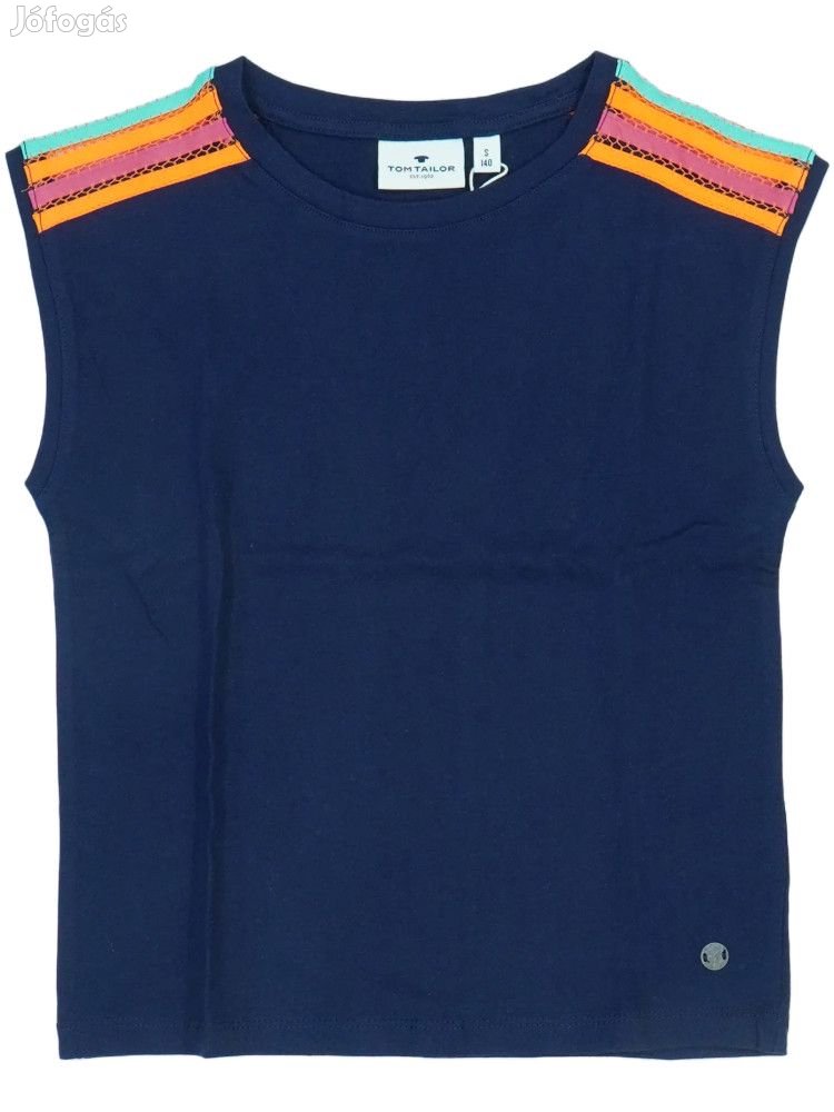 Tom Tailor Új címkés Lány Póló Méret 140