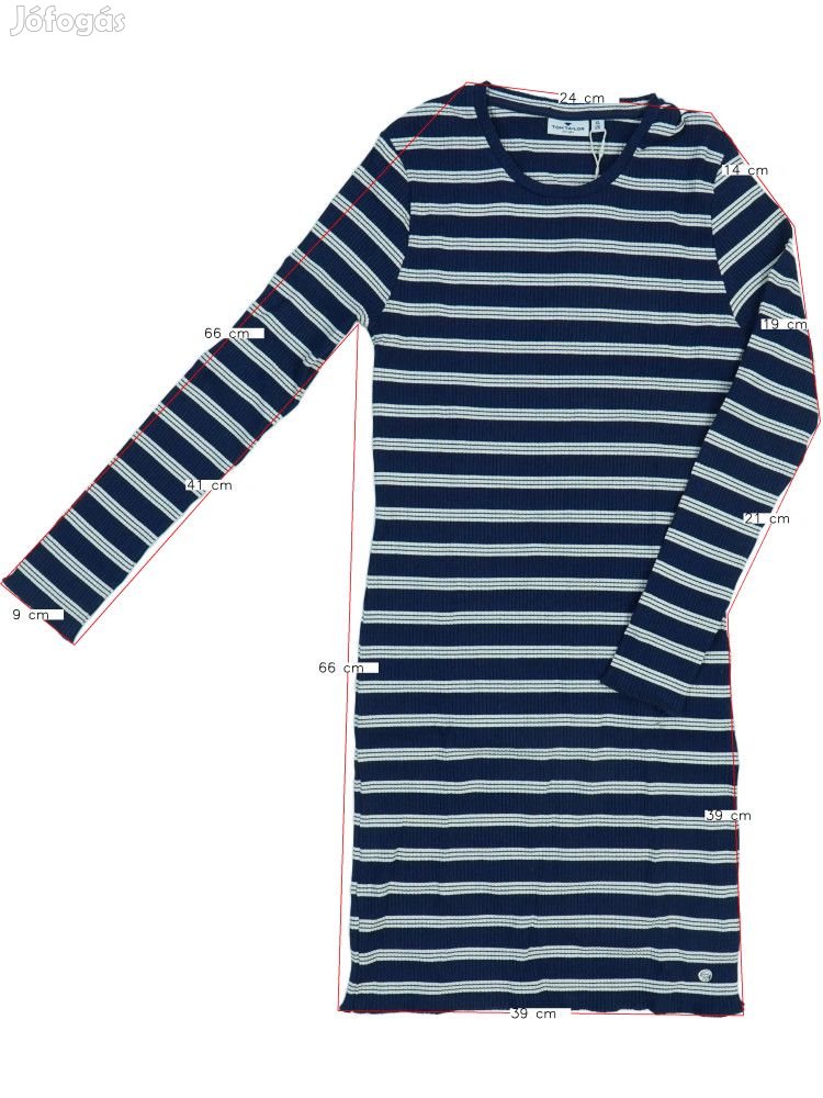 Tom Tailor Új (címkés) Lány Ruha (Méret: 176)