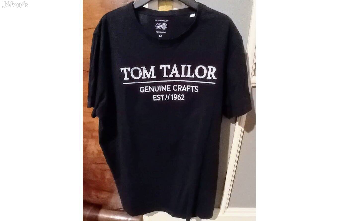 Tom Tailor férfi rövid ujjú póló M-es méret
