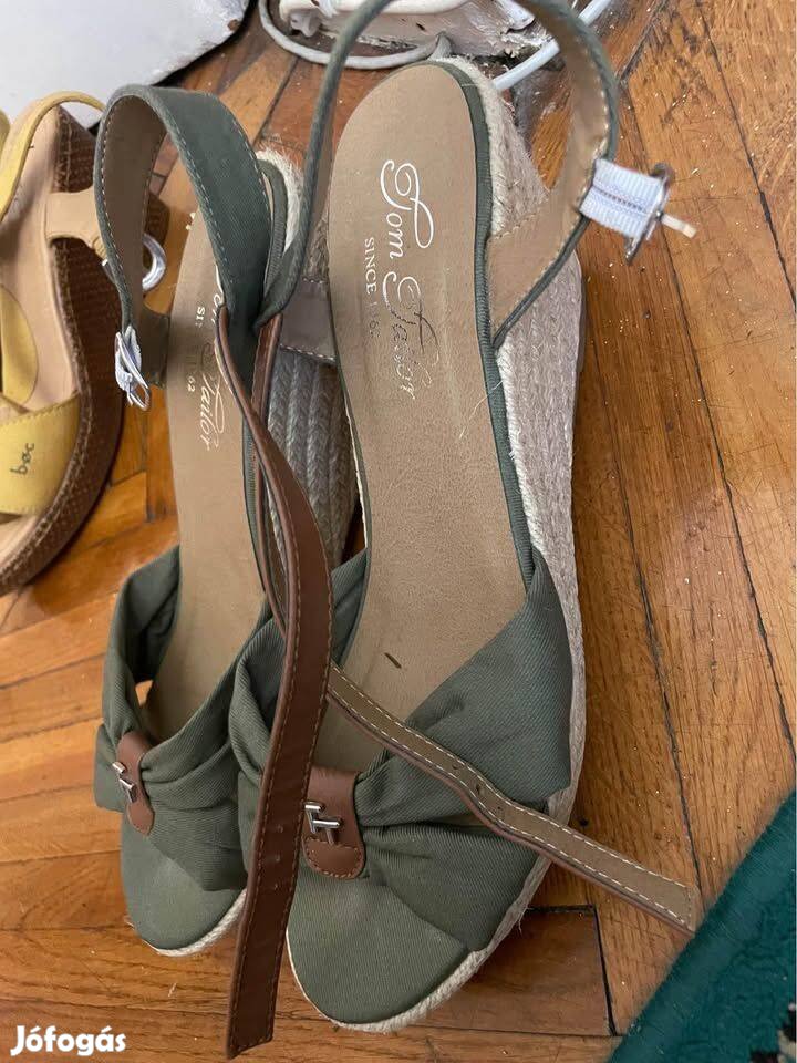 Tom Tailor női bőr szandál 40 - Csak kipróbált