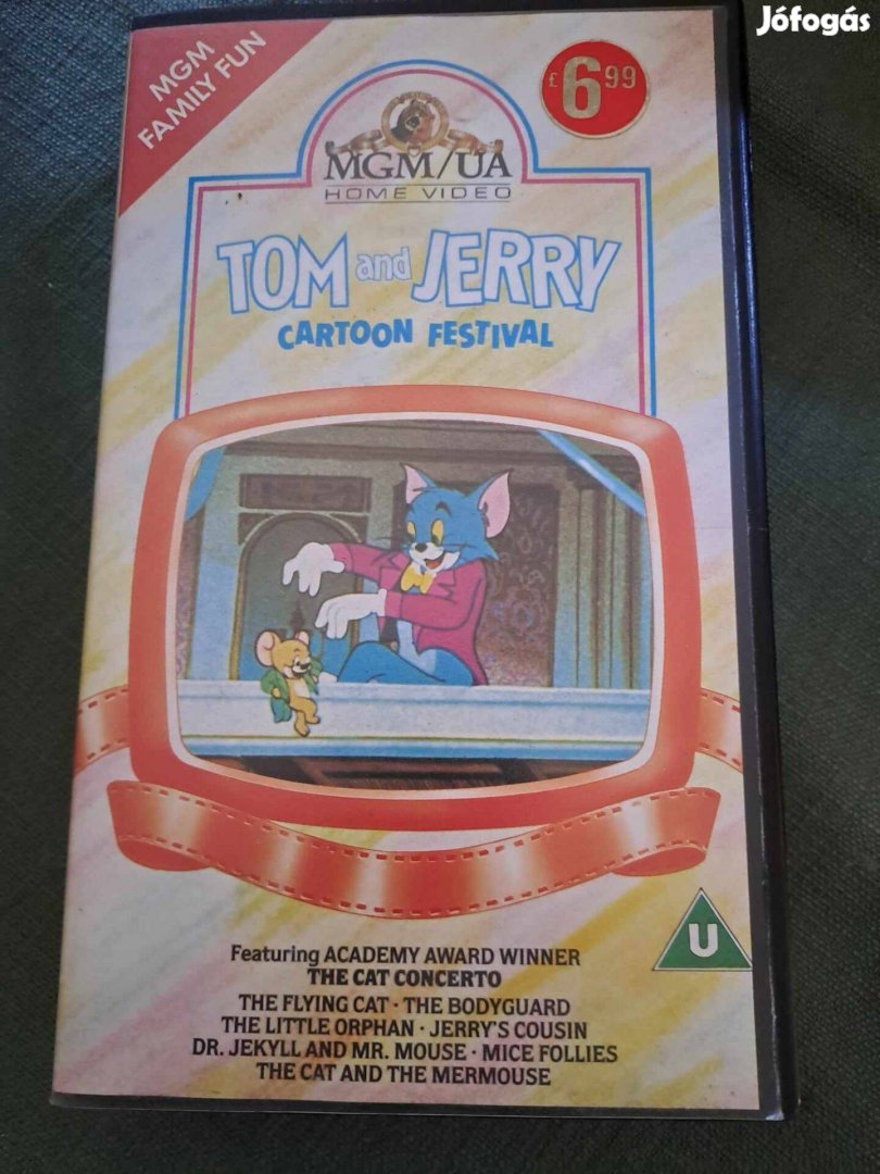 Tom and Jerry Cartoon Festival VHS