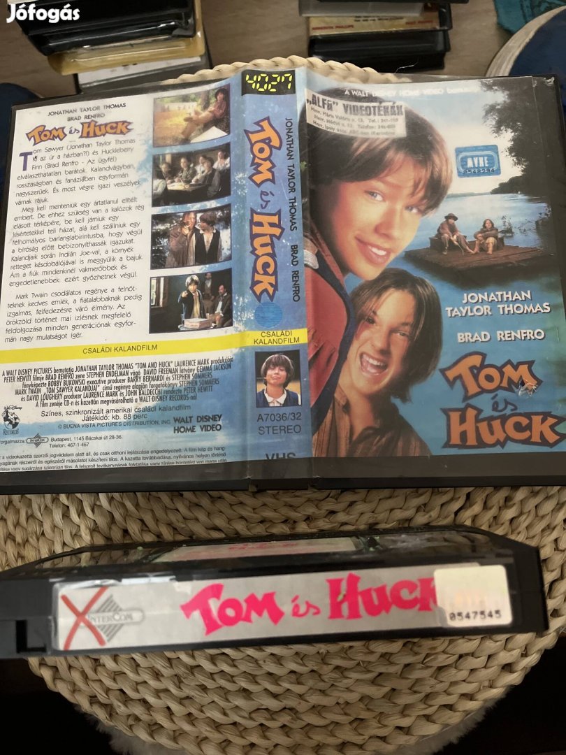 Tom és Huck vhs m