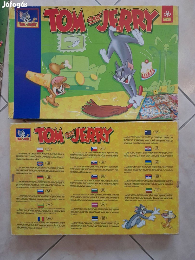 Tom és Jerry 6-9 éves korig társasjáték