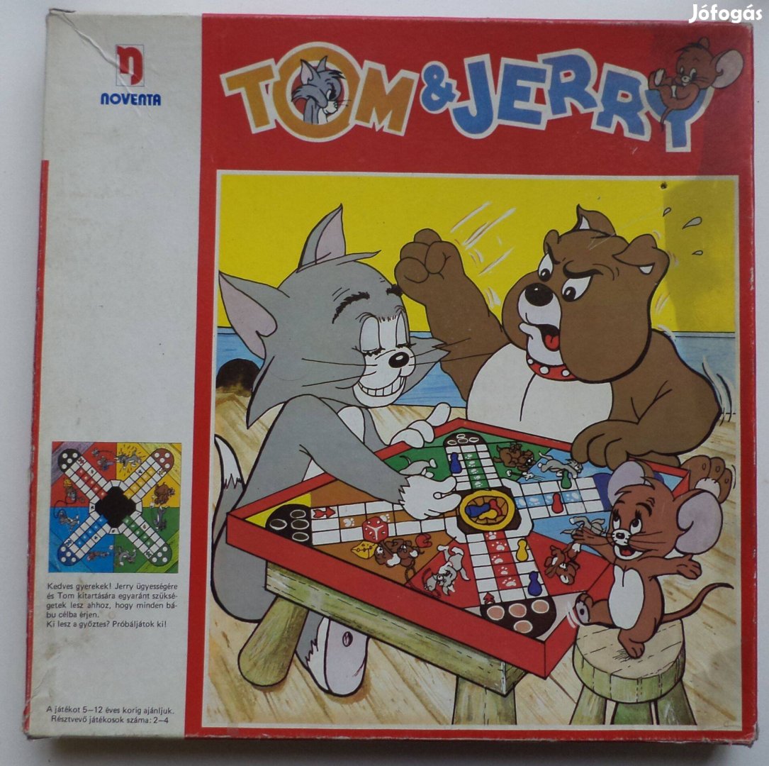 Tom és Jerry, Ki nevet a végén /régi társasjáték,hiánytalan/