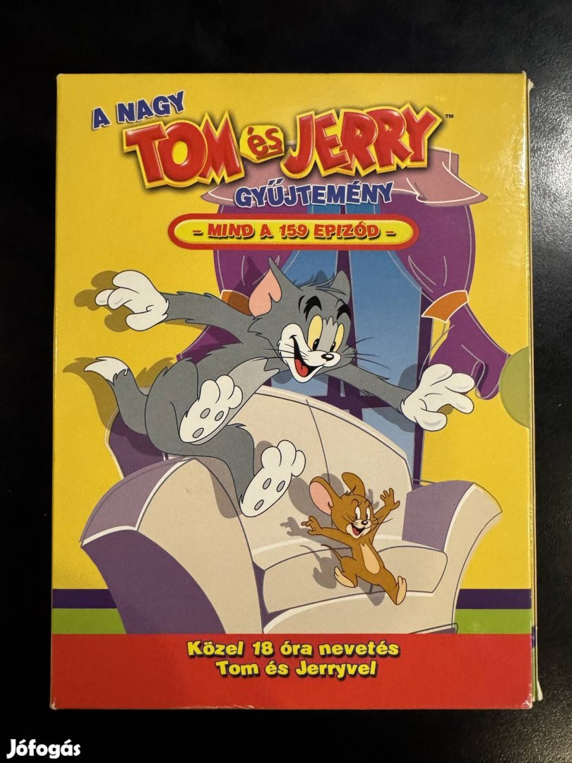 Tom és Jerry a teljes gyűjtemény (digipack) dvd