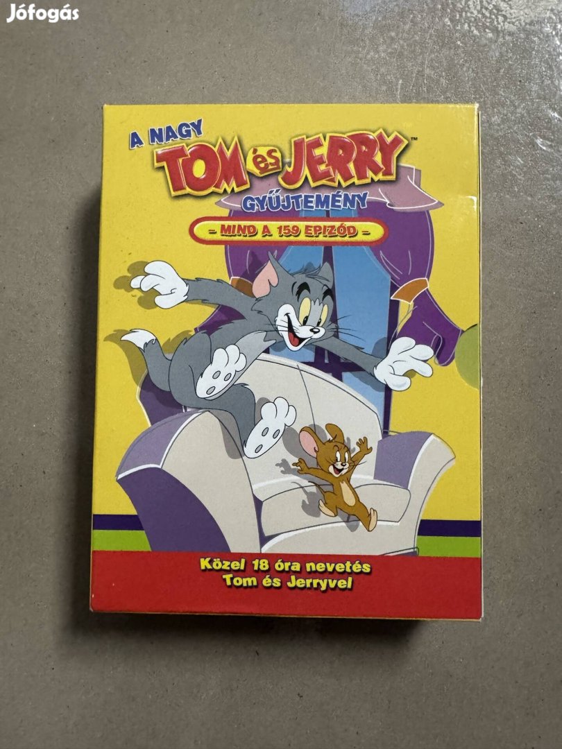 Tom és Jerry gyűjtemény (digipack) dvd