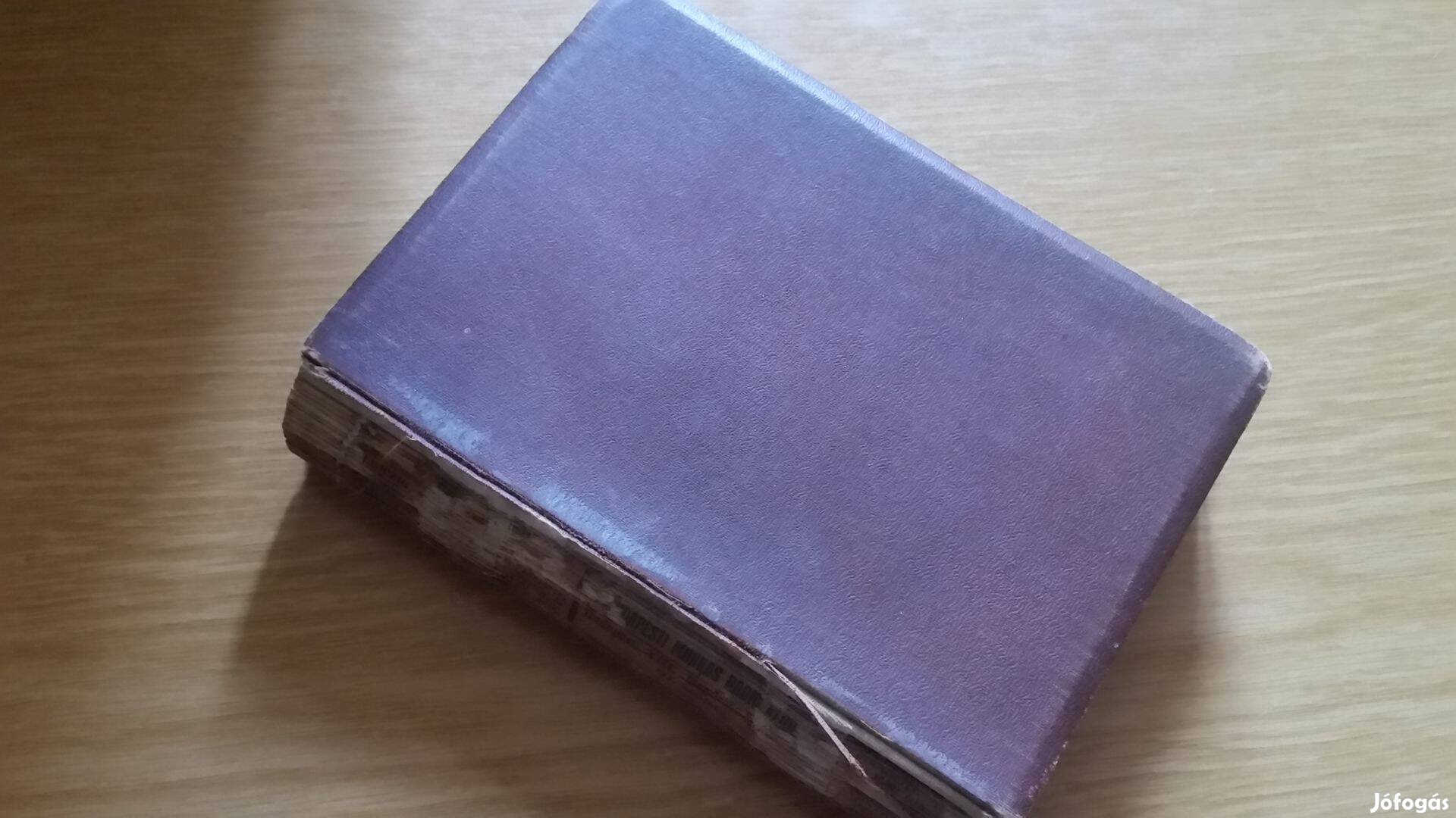 Tomán J Esperanto-magyar-Magyar-esperanto kéziszótár - 1923