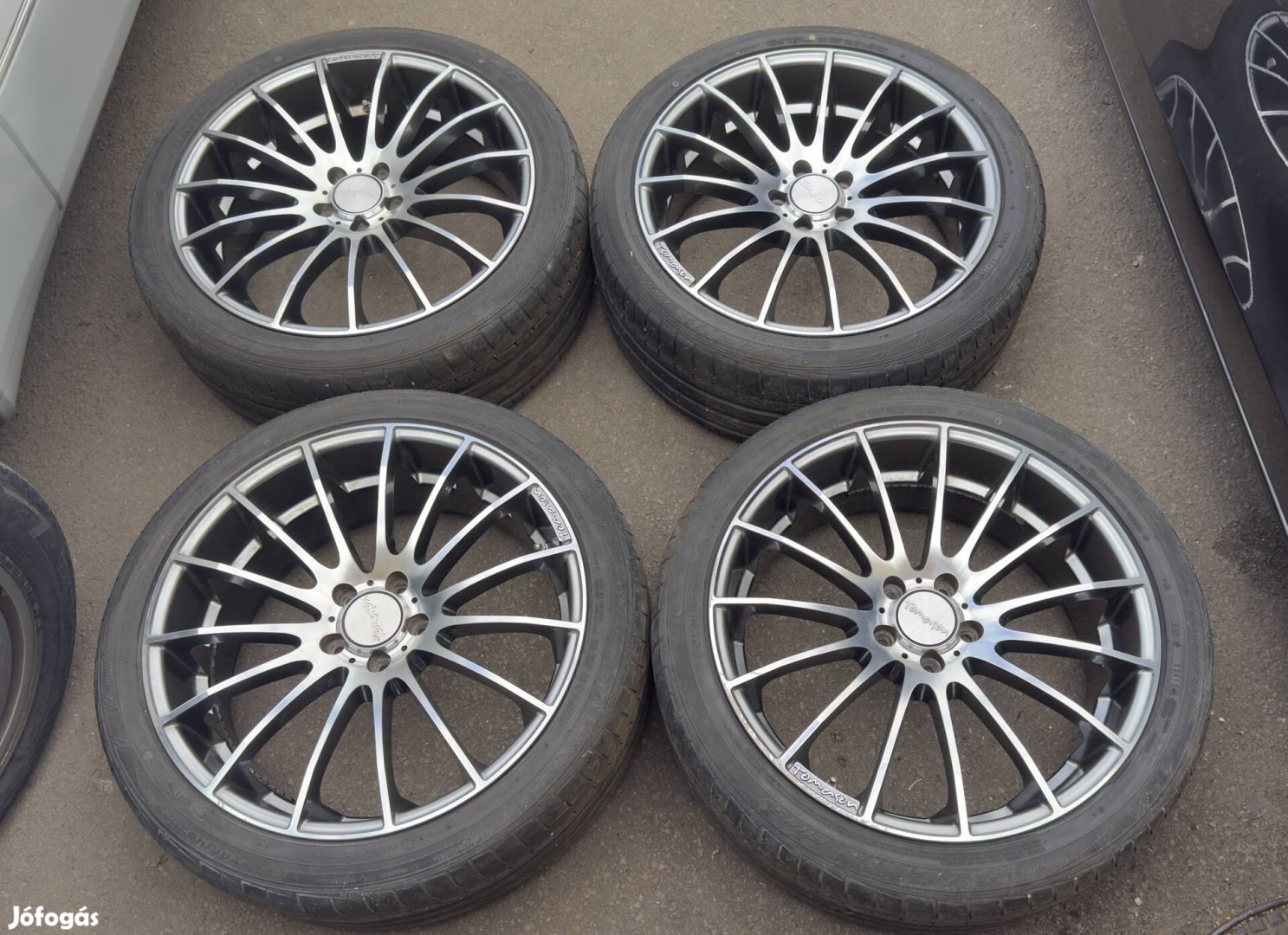 Tomason Tn9 8.5j x 20" 5x112 ET35 Hyperblack Diamond Polished