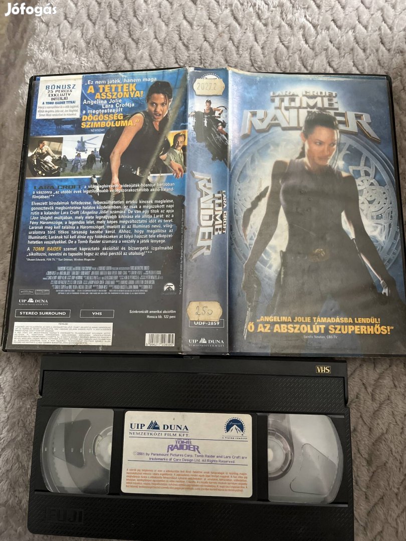 Tomb Raider 1 vhs kistok kaland