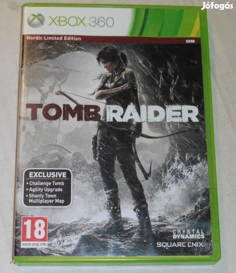 Tomb Raider 2012 Gyári Xbox 360 Játék akár féláron