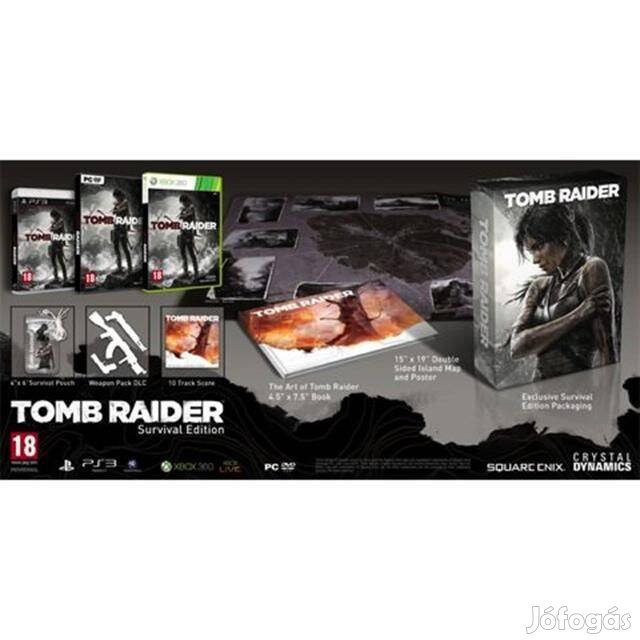 Tomb Raider 2013 Survival Edition eredeti Playstation 3 játék