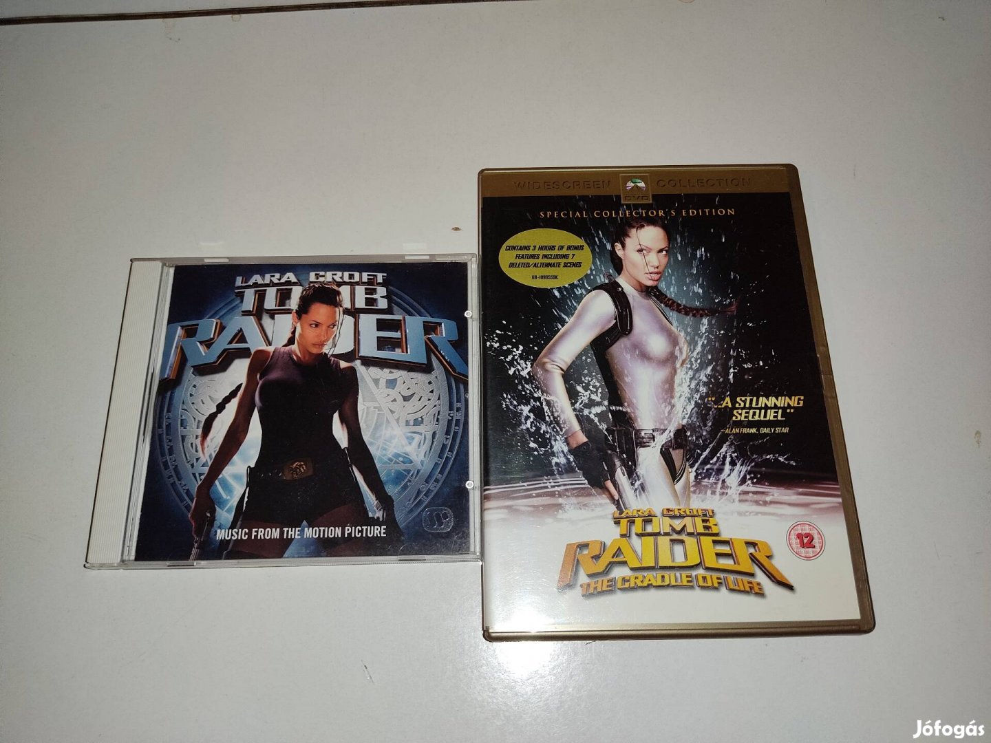 Tomb Raider Collector's Edition DVD +Soundtrack CD egyben