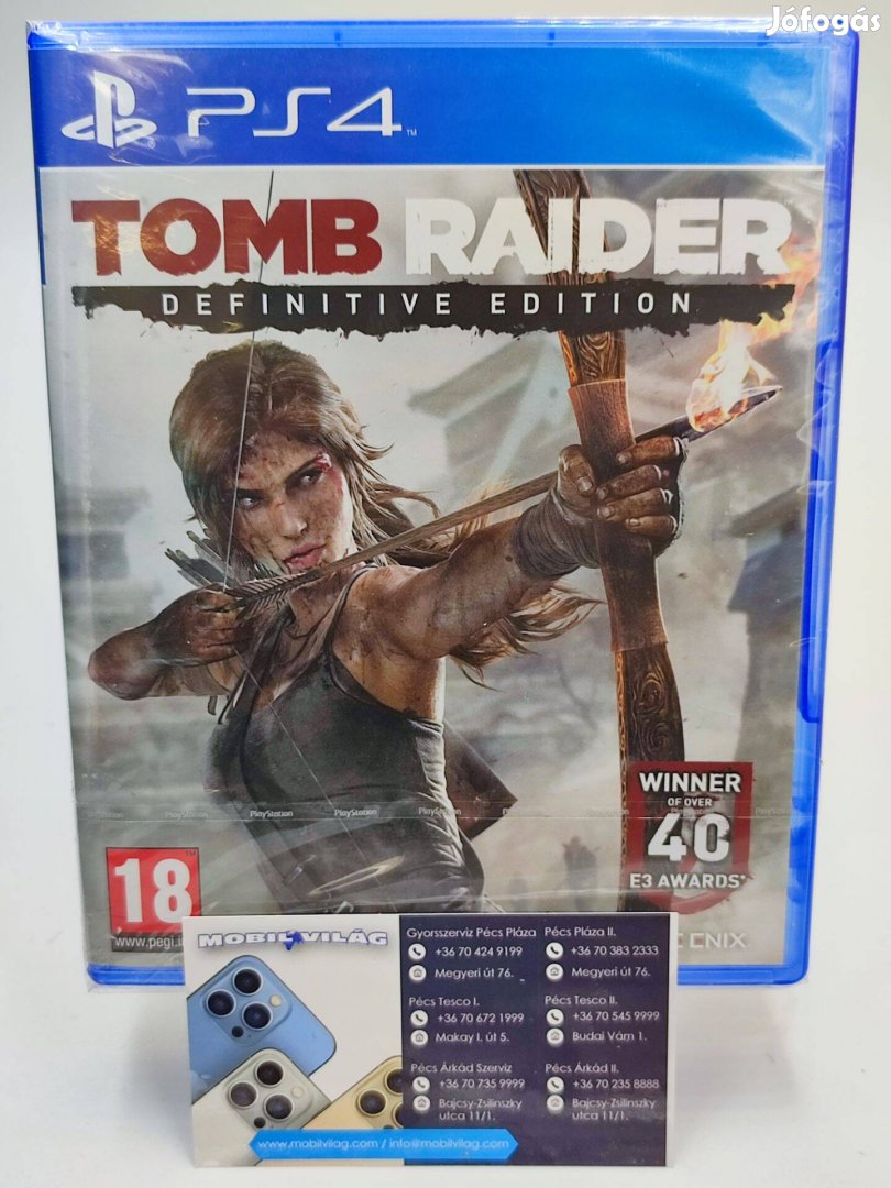 Tomb Raider Definitive Edition PS4 Garanciával #konzl1243