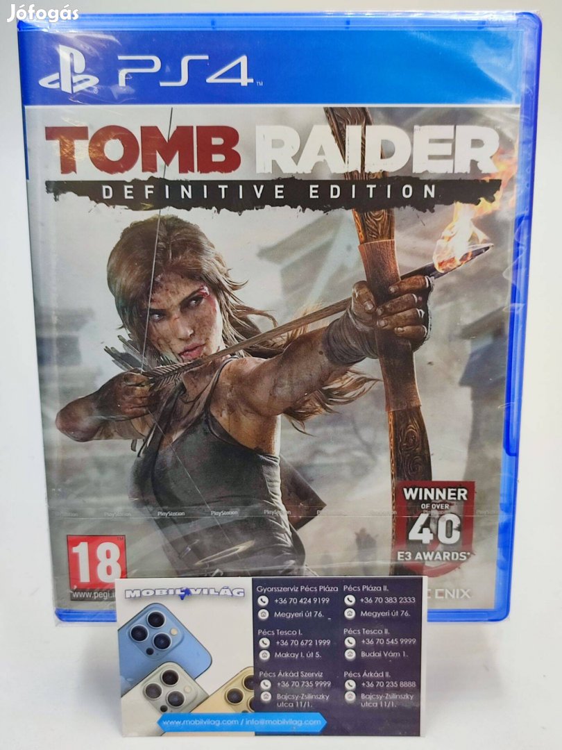 Tomb Raider Definitive Edition PS4 Garanciával #konzl1243