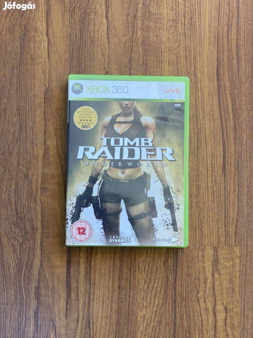 Tomb Raider Underworld eredeti Xbox 360 játék