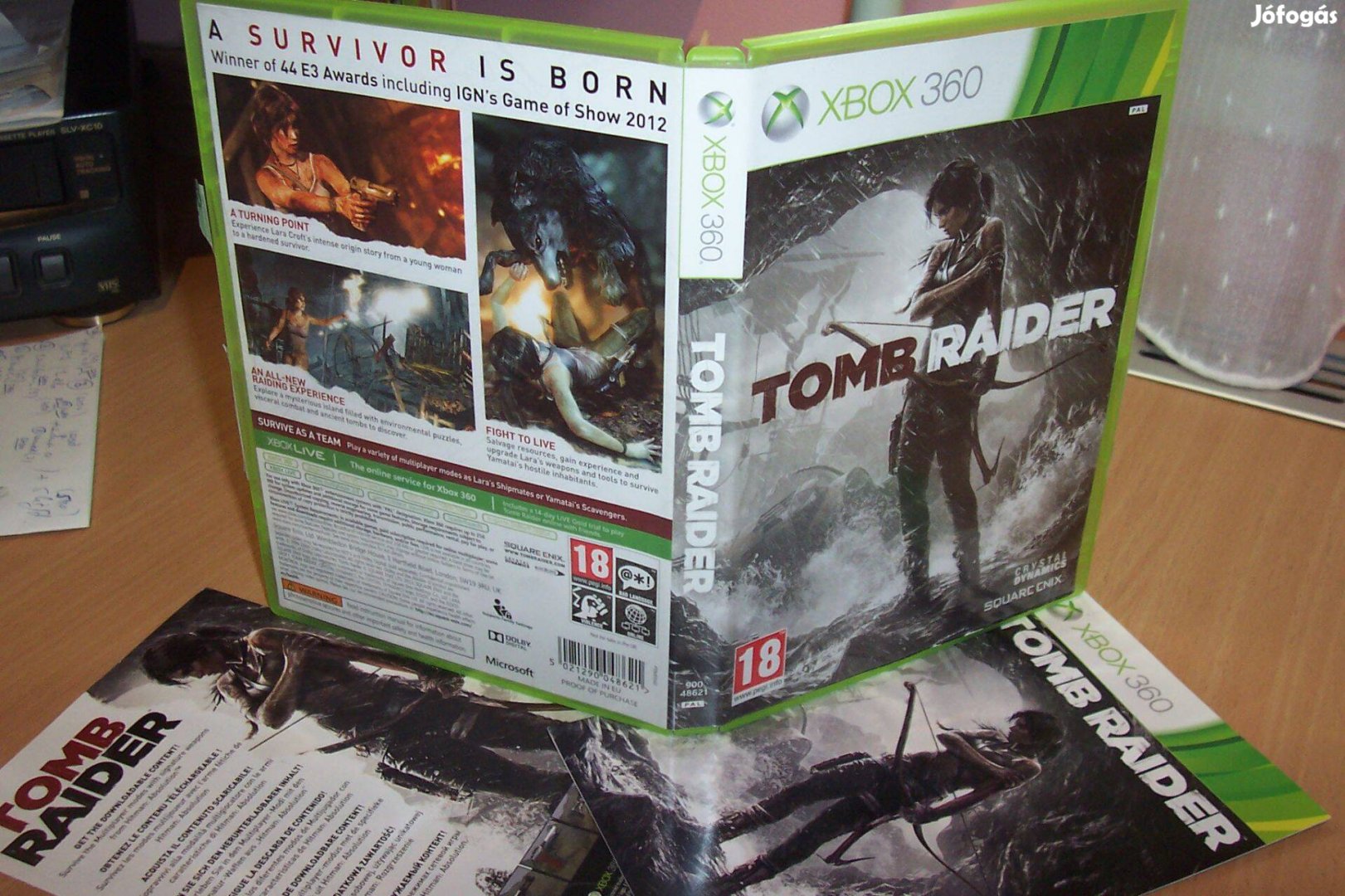 Tomb Raider - eredeti xbox360 játék