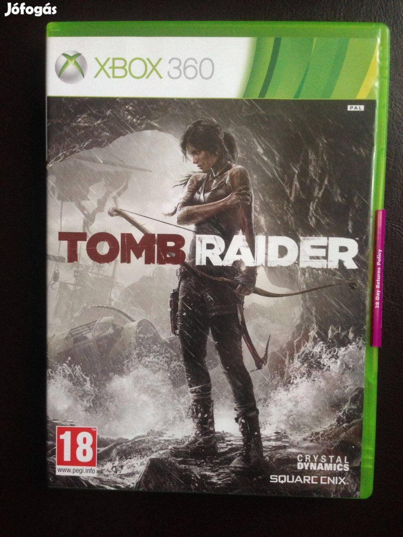 Tomb Raider eredeti xbox360 játék eladó-csere