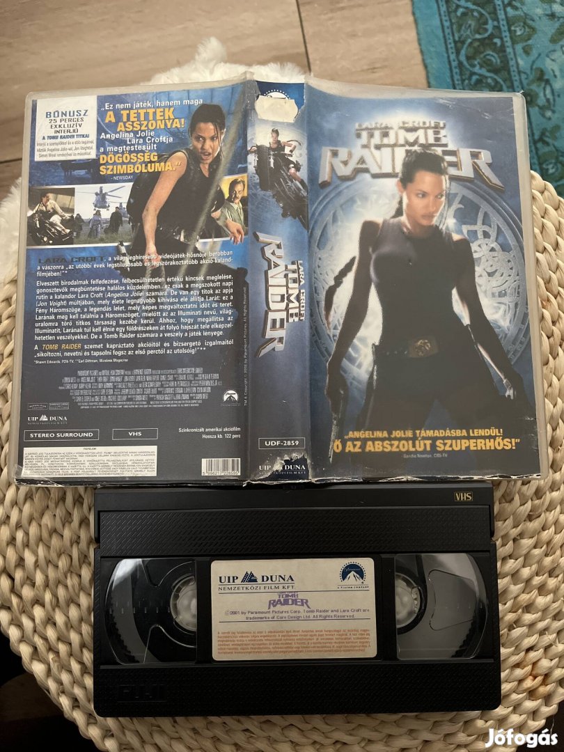 Tomb raider vhs.   