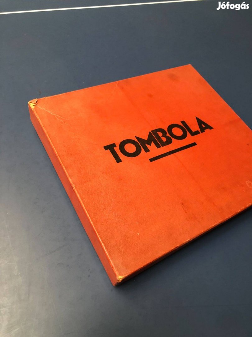 Tombola retró játék a 60-as évekből
