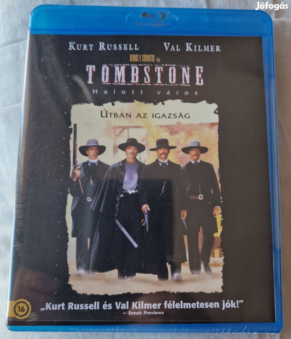 Tombstone a halott város blu-ray