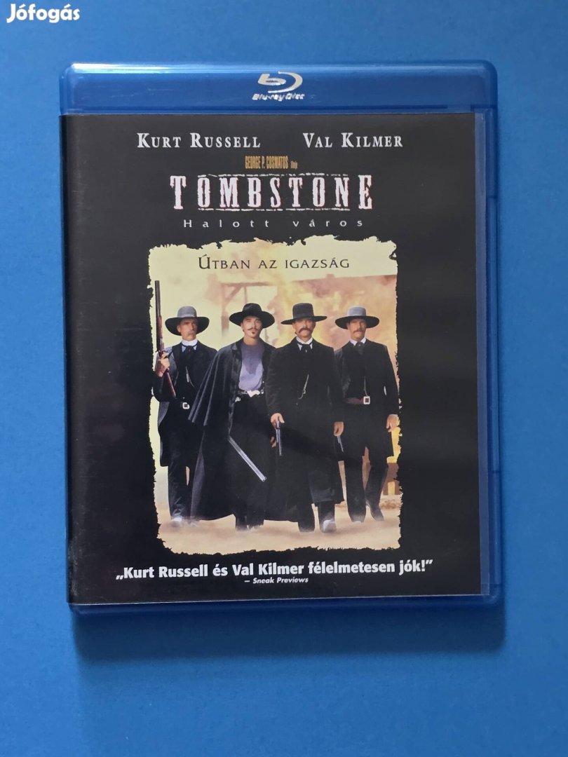 Tombstone a halott város blu-ray
