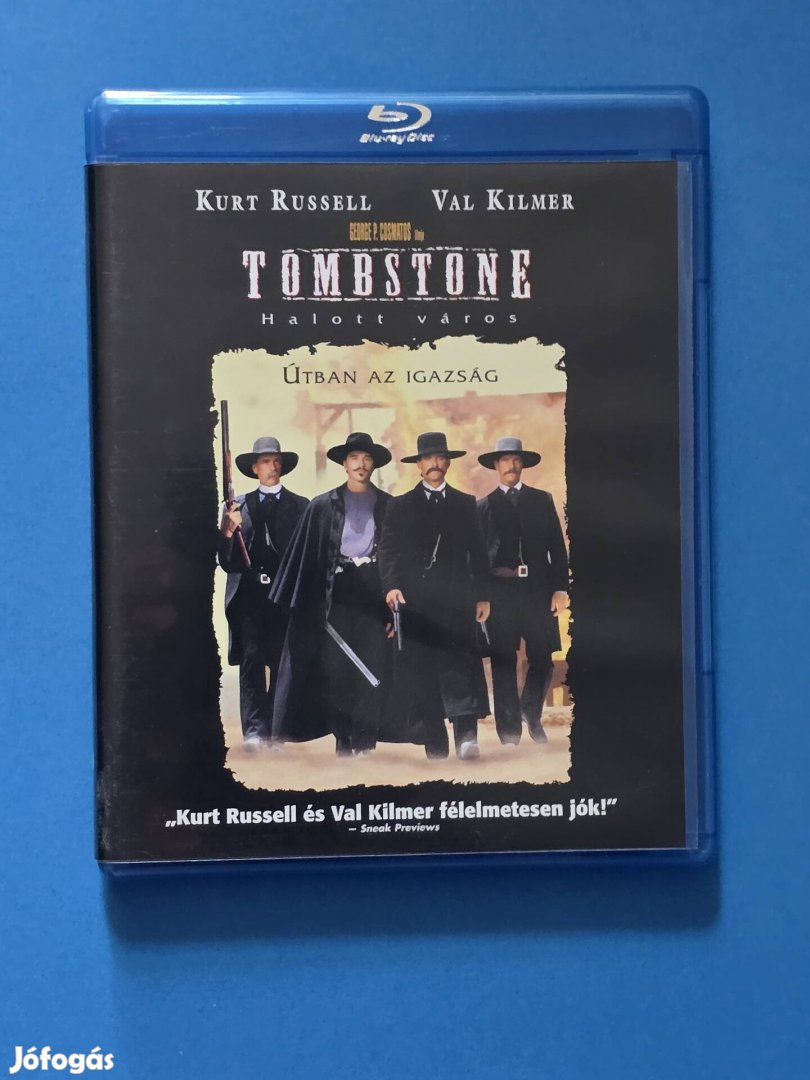 Tombstone a halott város blu-ray