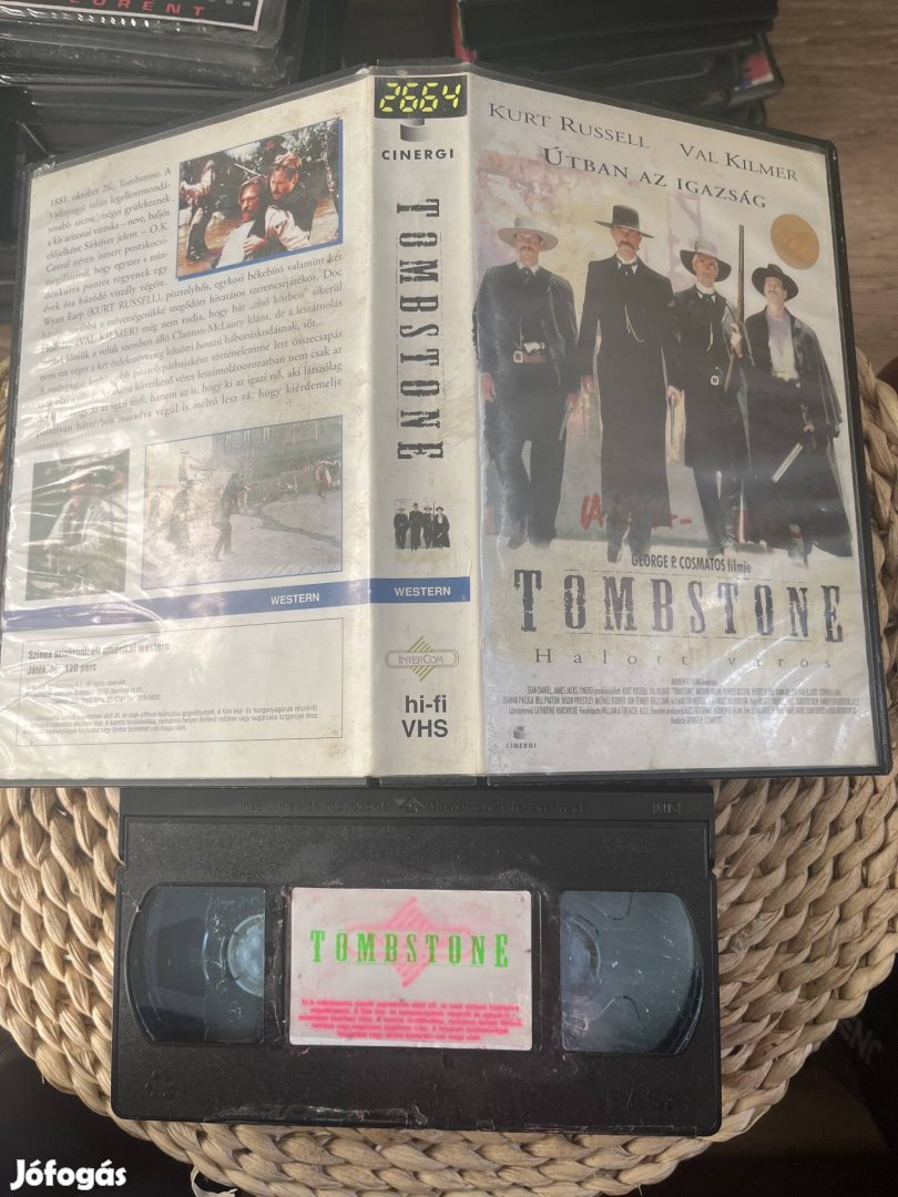 Tombstone vhs. 